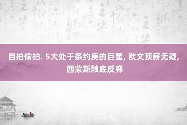 自拍偷拍. 5大处于条约庚的巨星, 欧文顶薪无疑, 西蒙斯触底反弹